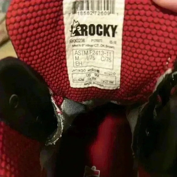 Rocky Treadflex Men’s Composite Toe Boots size 9M - Picture 3 of 7